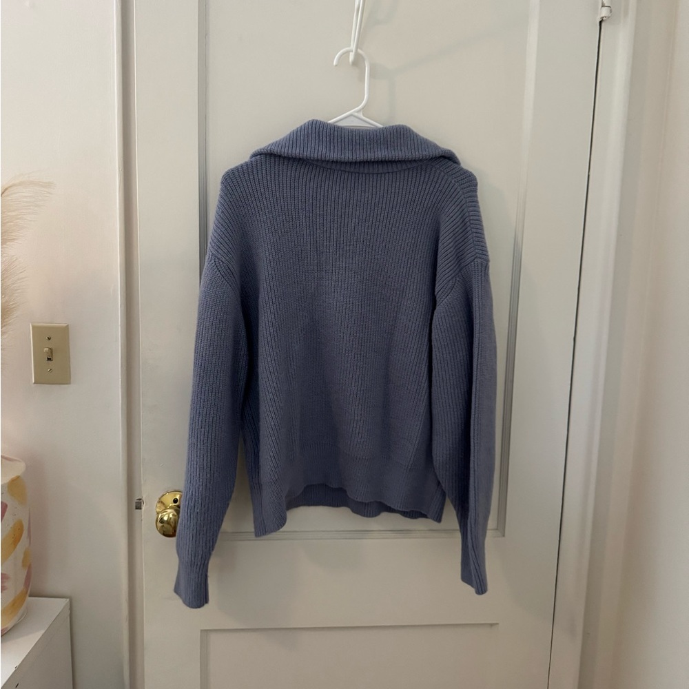 Blue Zip Up - Picture 3 of 3